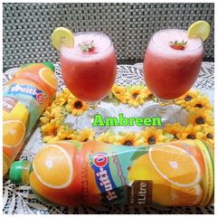 A picture of Strawberry Refreshing Drink Iftar Recipe🤗.