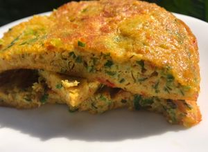 Foto resep Telur dadar padang tanpa kelapa