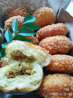 Foto resep Roti Goreng Kari Terenak Terlembut