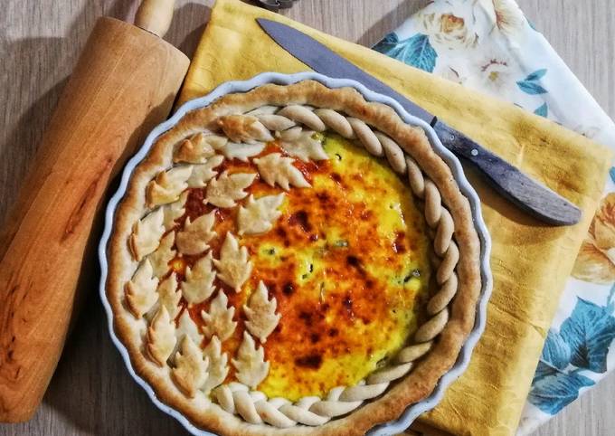 Ricetta di Preferito Torta salata di carciofi e ricotta 🌷