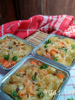 Foto resep Macaroni schotel with veggies