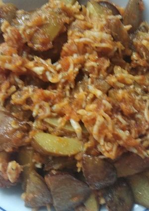 Foto resep Balado Jengkol campur teri medan