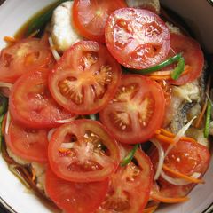 A picture of 'Nanban-zuke' (Marinated Fried Fish).