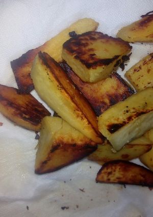 A picture of Roasted sweet potatoes.