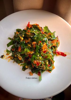 Foto resep Sambal rica daun melinjo