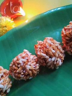 பொரி உருண்டை செய்முறை முக்கிய புகைப்படம்