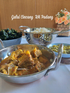 Foto resep 495.Gulai Cincang Daging RM Padang(lamak bana)