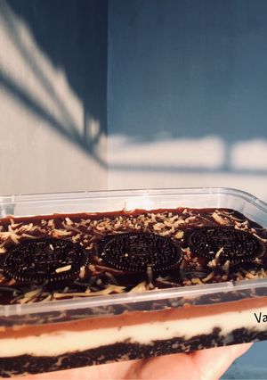 Foto resep Oreo Choco Cheese Dessert Box