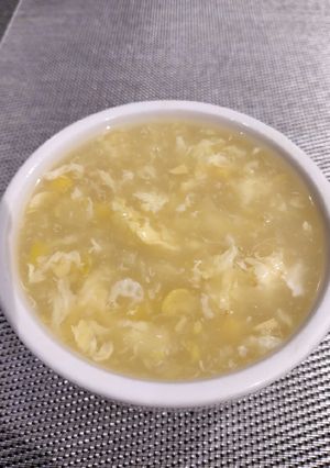 A picture of Corn Soup.
