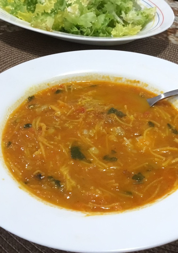 Una foto de Sopa de pescado bullabesa
