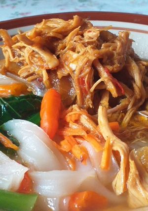 Foto resep Kwetiaw kuah cuir ayam