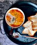 Italian Baked Eggs - Trứng Bỏ Lò Sốt Cà Phô Mai Sữa