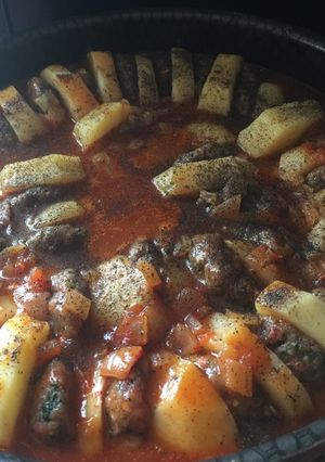 A picture of Baked Kofta.