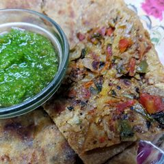 Veg Mughlai Paratha A picture of Veg Mughlai Paratha.