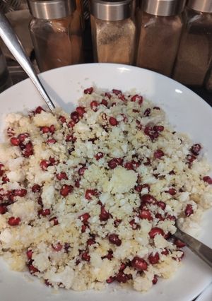 Une photo de ⭐⭐⭐Taboulé de Noël sans gluten et vegan