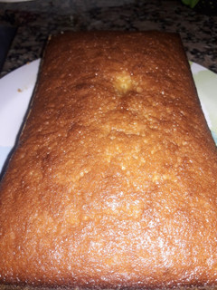 Una foto de Budín de naranja esponjoso