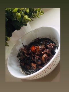 Foto resep Cumi Hitam (Cumi Tinta)