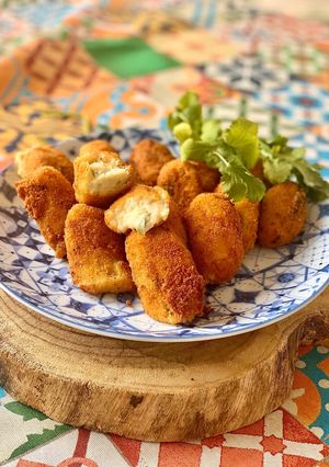 Una foto de Mis primeras croquetas de bacalao