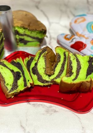 Foto resep Chiffon Pandan Ketan Hitam