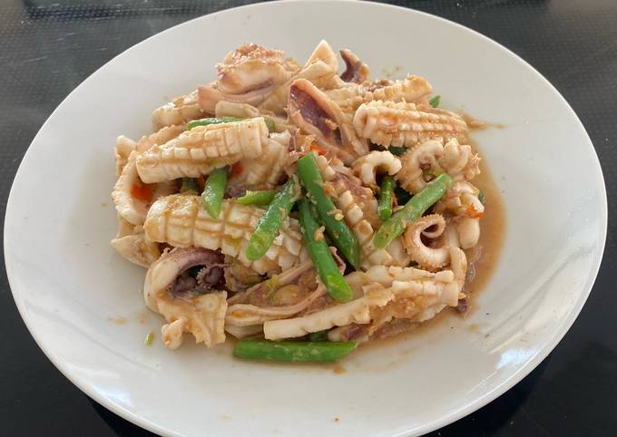 Easiest Way to Make Thomas Keller Stir Fried Squid with Shrimp Paste