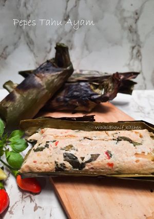 Foto resep Pepes Tahu Ayam Kemangi (Resep Rebecca Mariana)