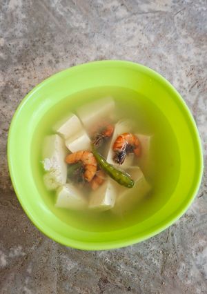 Foto resep Pindang Udang Tahu Bening
