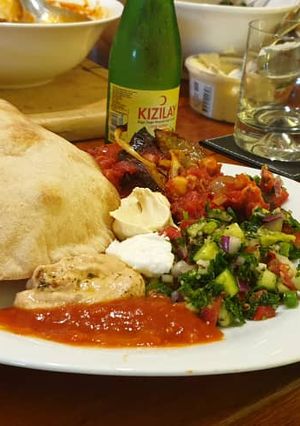 A picture of Egyptian Moussaka/Messa'aa (Vegan/Vegetarian).