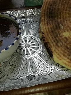 صورة لوصفة خميرة مع ملوخية