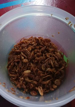 Foto resep Bawang goreng crispy (renyah, garing, tahan lama)