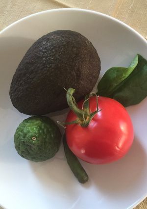 A picture of Avocado and Tomato Salad.
