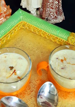A picture of Ramdana-FoxNut Kheer.