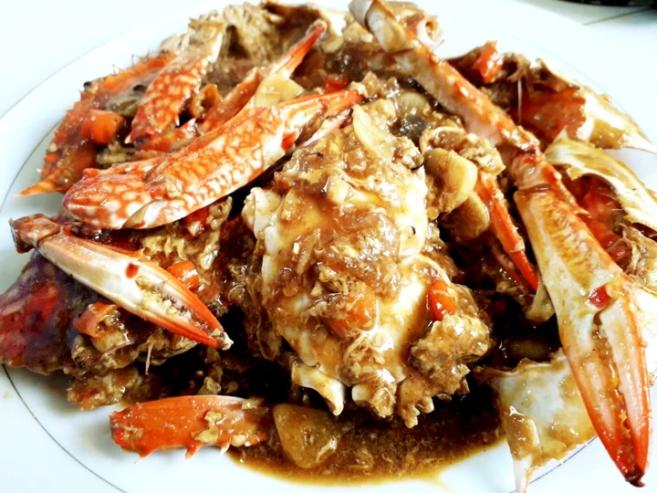 Cara Gampang Menyiapkan Resep Kepiting lada hitam pedas yang  Bikin Ketagihan Anti Ribet, Lezat Sekali