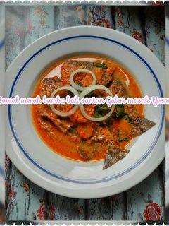 Foto resep Bawal merah bumbu bali santan Galeri masak Yasmin