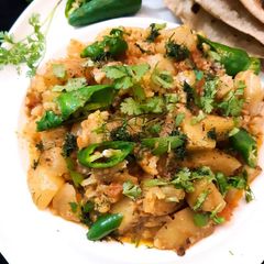 A picture of Gobhi Aloo.