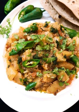 A picture of Gobhi Aloo.