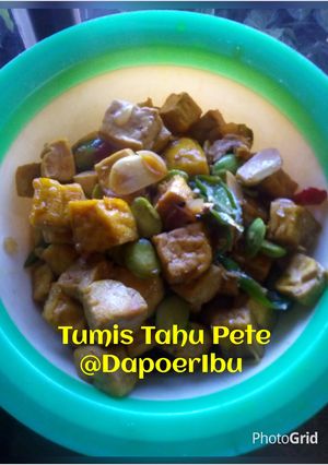 Foto resep Tumis Tahu Pete