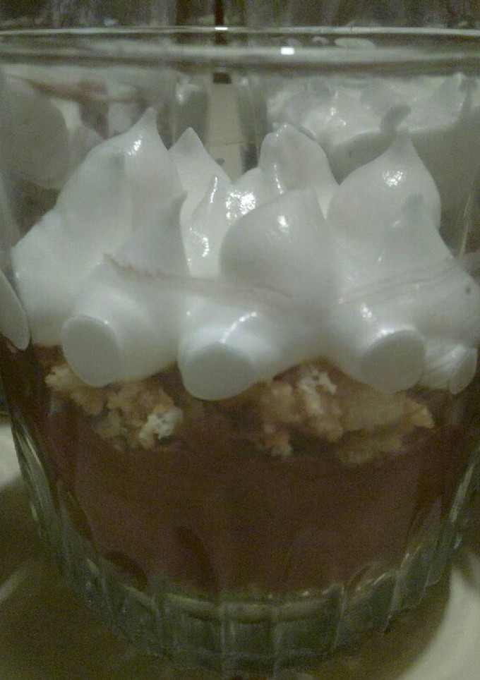 Una foto de Postre en vaso