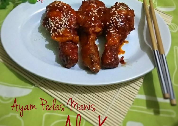 Ayam Pedas Manis Ala Korea