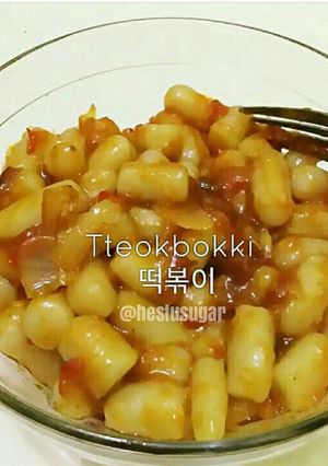Foto resep Tteokbokki Rumahan (#pr_koreanfood)
