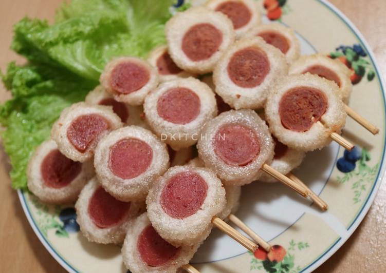 Easiest Way to Prepare Autumn Sate Sosis Gulung
