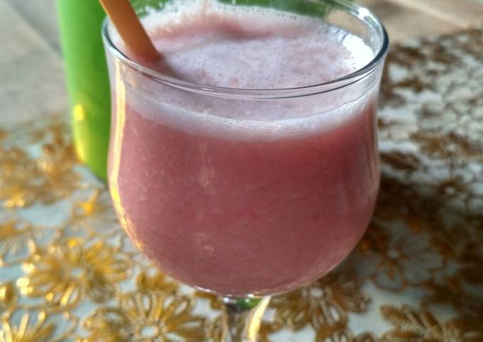 Resep Jus Jambu Biji Merah No Es Oleh Ummu Umaimah Cookpad