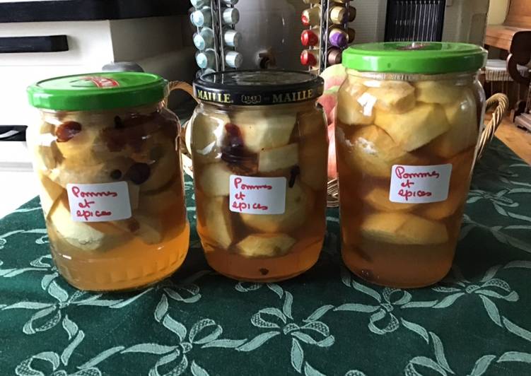 Pas à Faire Primée Pommes au sirop et épices
