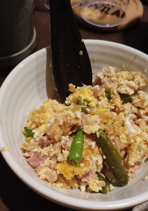 รูปของ แหนมผัดไข่แบบง่าย ๆ