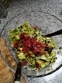 Una foto de Ensalada de repollo