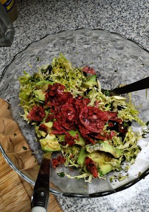 Una foto de Ensalada de repollo
