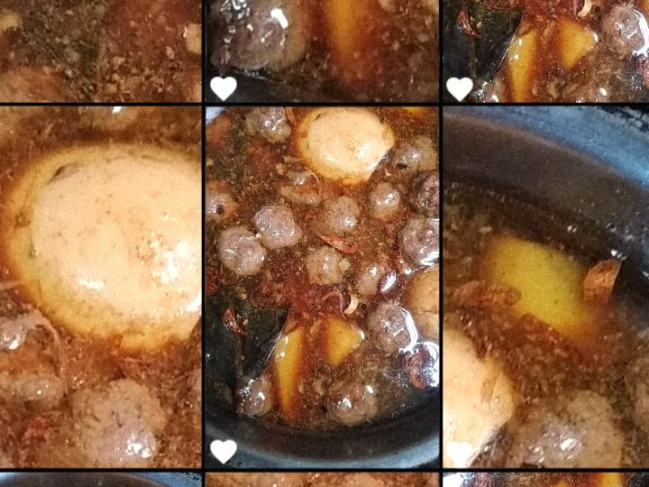 Resep: Semur Bola Bola Daging Cincang Kekinian