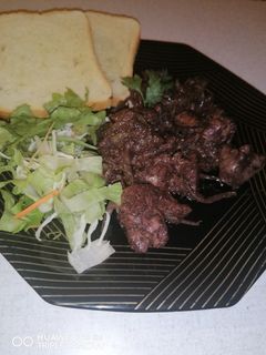 Hagymás máj recept fotója