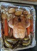 One Pot Roast Chicken Dinner