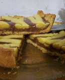 Pasta frola de dulce de leche