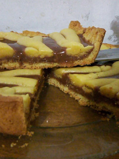 Una foto de Pasta frola de dulce de leche